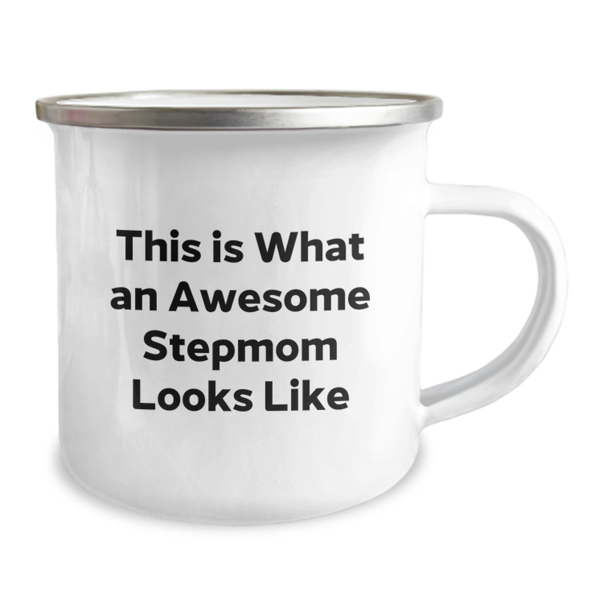 Funny Stepmom Christmas Camping Mug, Gifts from Family for Stepmom, Stepmom Appreciation Mug, Funny Camping Gifts for Stepmom, This Is What An Awesome Stepmom Looks Like, Stepmom Gifts - Image 2