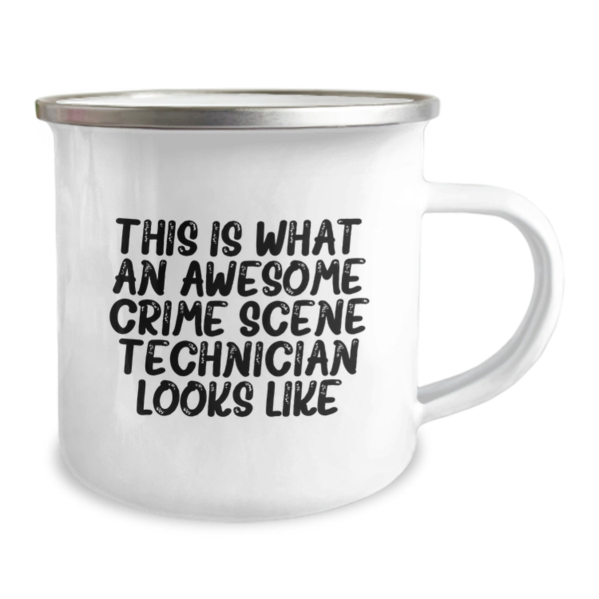 Crime Scene Technician Coffee Mugs, Funny, Gifts from Men for Valentine's, Awesome Crime Scene Technician Camping Mug - Image 2