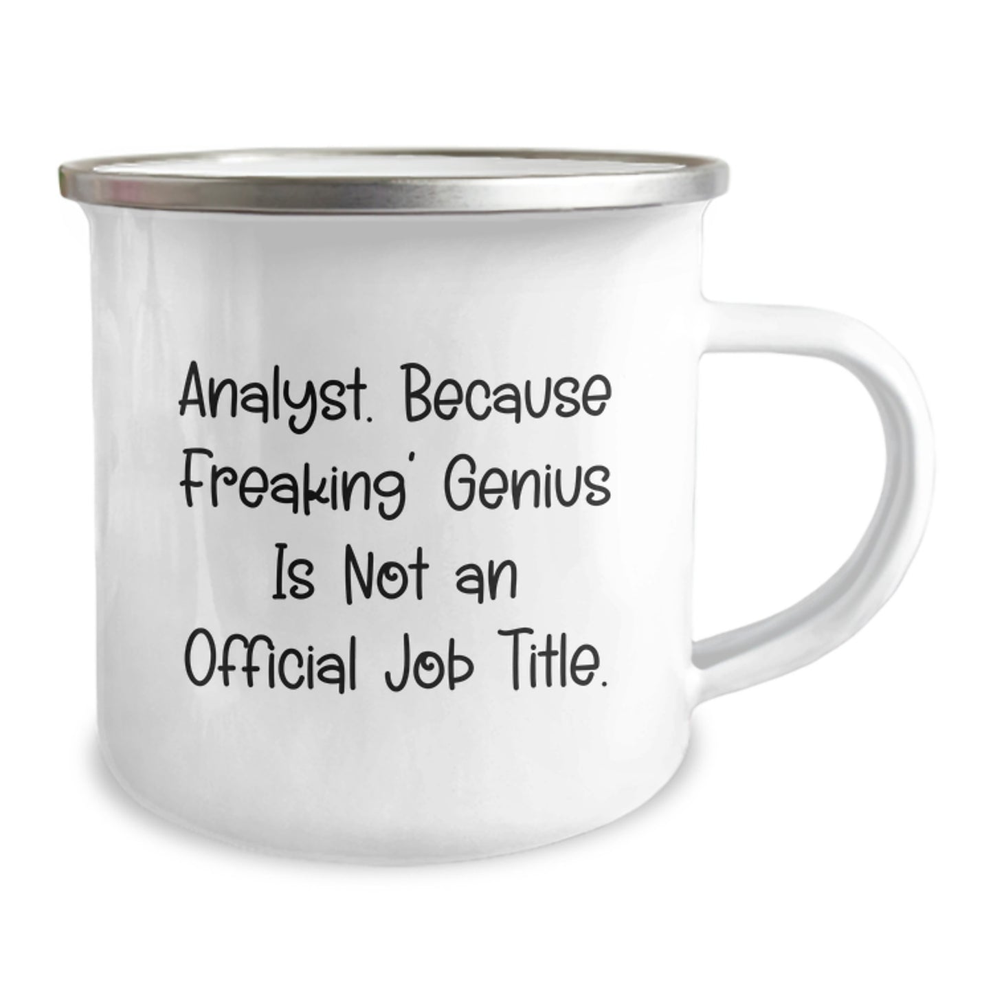 Cute Analyst Gifts from Men, Unique Mother's Day Unique Gifts for Analyst Women, Funny Camping Mug - Image 2