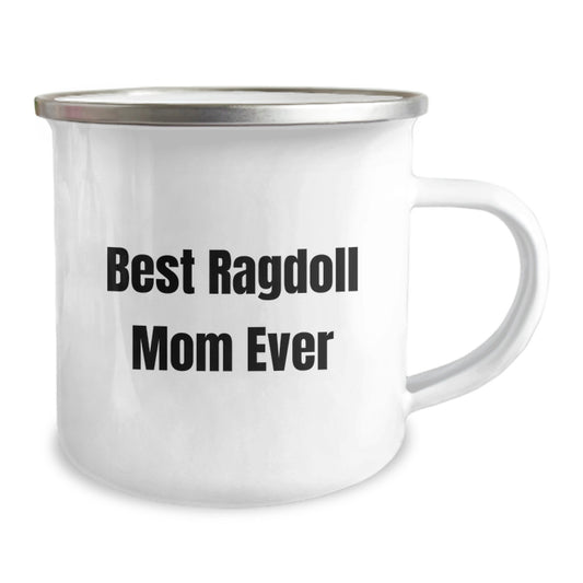 Ragdoll Cat Mom's Funny Camping Mug Gifts for Birthday from Family - Image 2