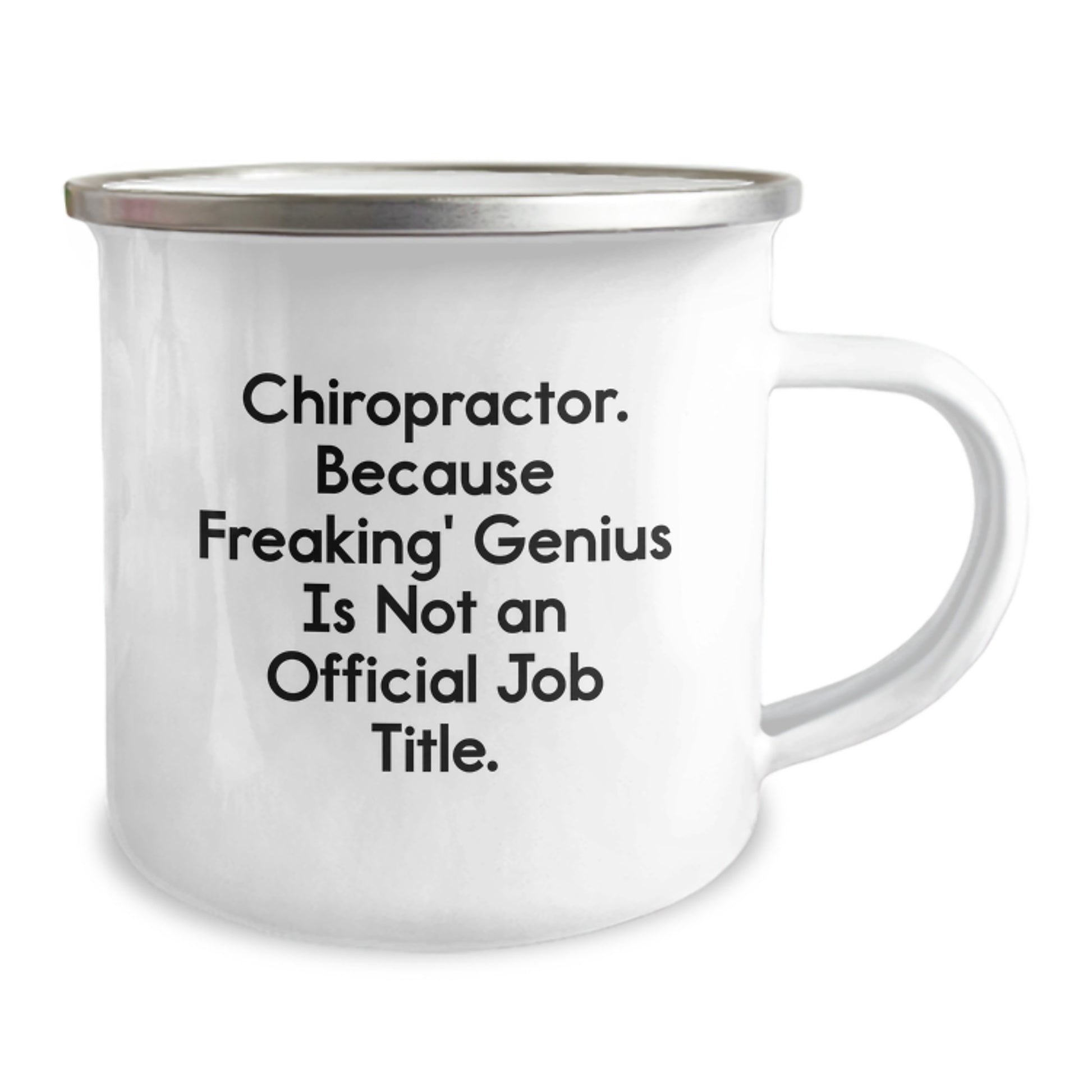 Chiropractor Keepsake Camping Mug Birthday Gift for Him - Image 2