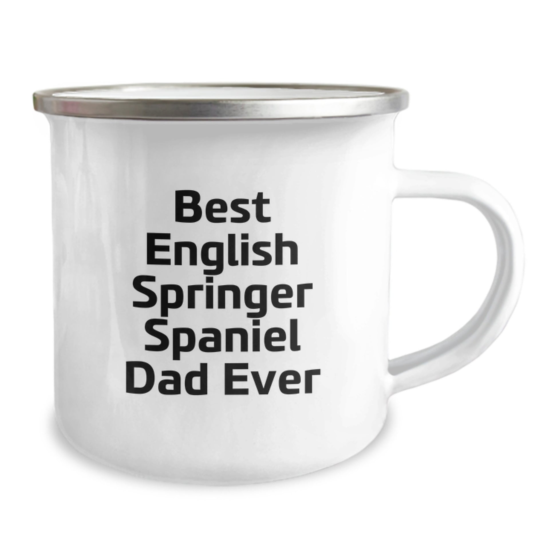 Funny English Springer Spaniel Dog Dad Gifts for Men Women - Best Dad Ever Camping Mug for Valentine's Unique - Image 2
