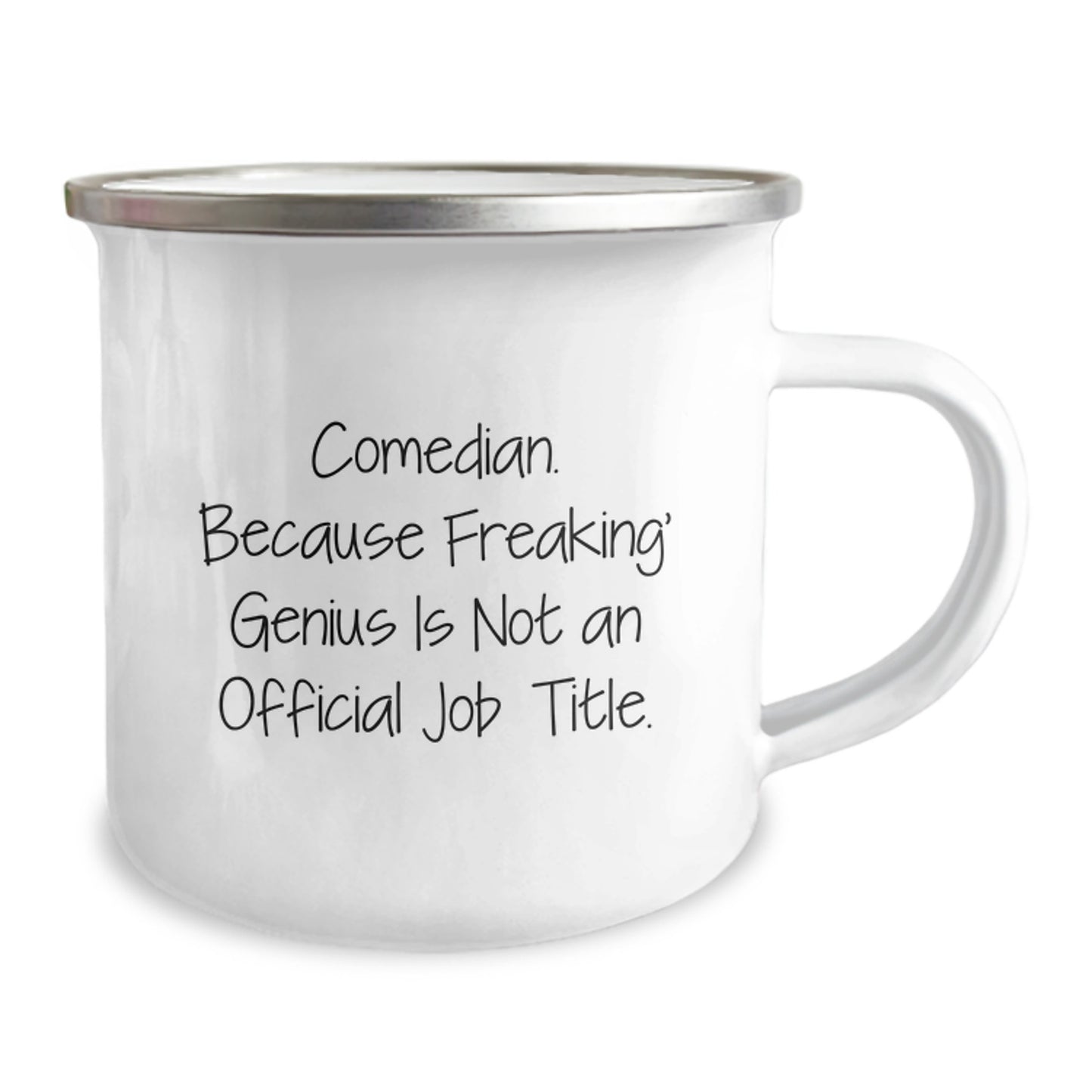 Comedian Hilarious Keepsake Camping Mug for Him Birthday Gift - Image 2