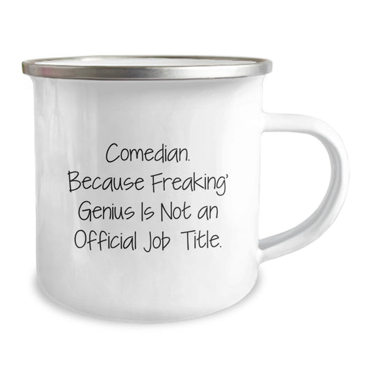 Comedian Hilarious Keepsake Camping Mug for Him Birthday Gift - Image 2
