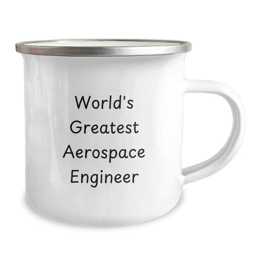 Greatest Aerospace Engineer Gifts for Men, Funny Camping Mug for Father's Day Unique Gifts from Family - Image 2