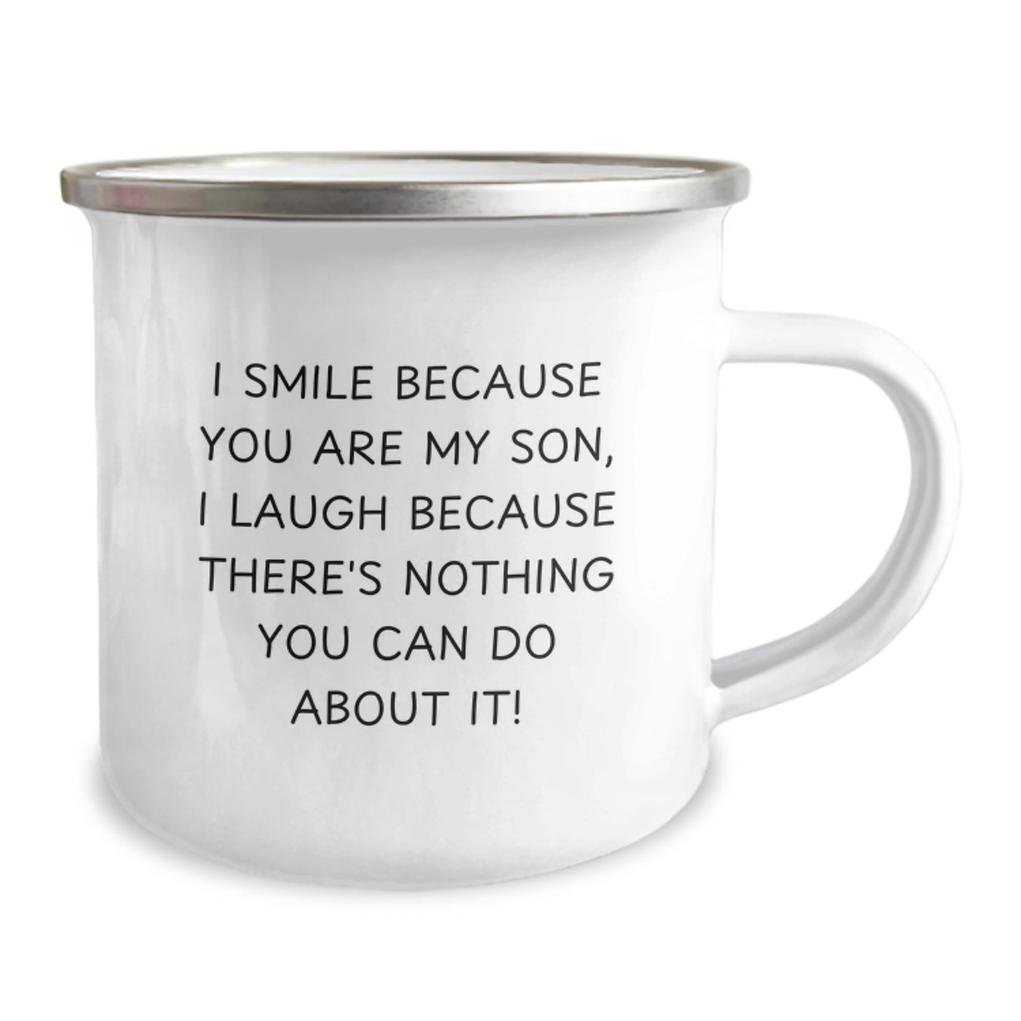 Funny Son Camping Mug Gifts for Men, Unique Graduation Gifts from Family, Son's Thoughtful Gift - Image 2