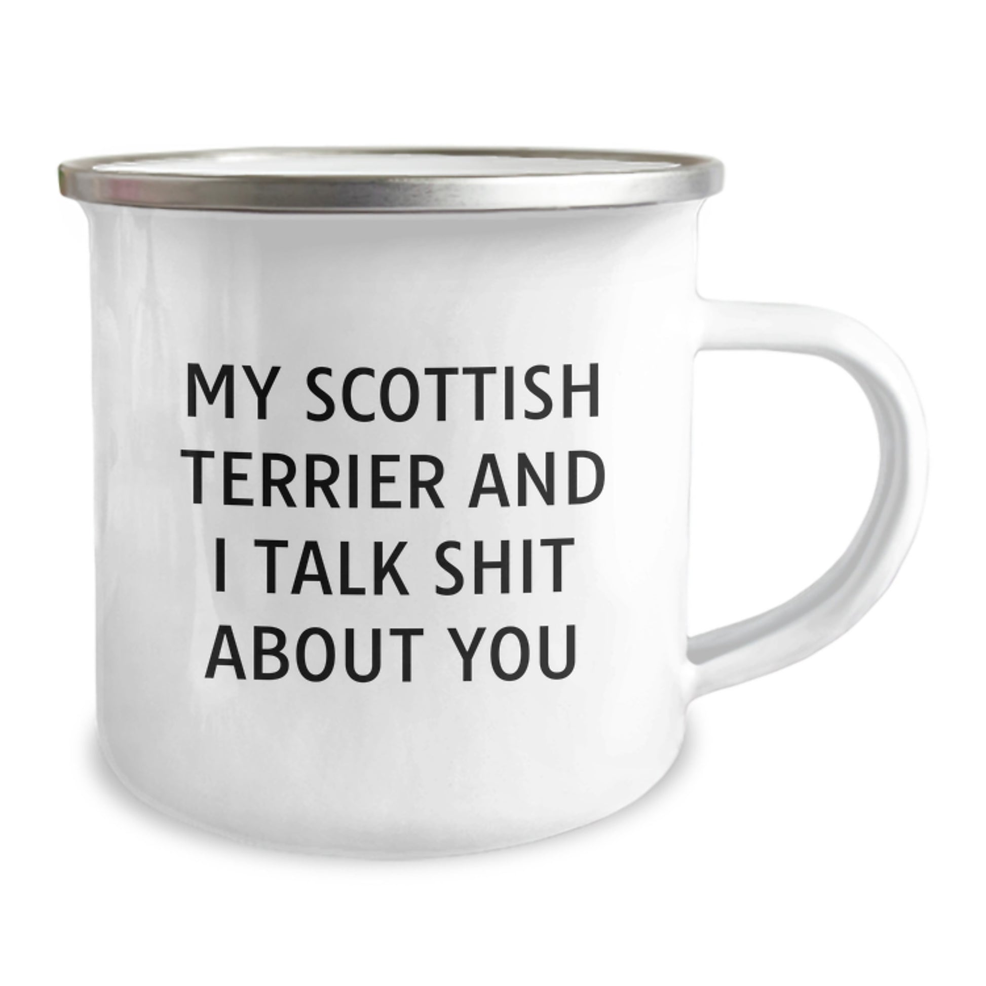 Scottish Terrier Keepsake Camping Mug Birthday Gift Surprise for Him - Image 2