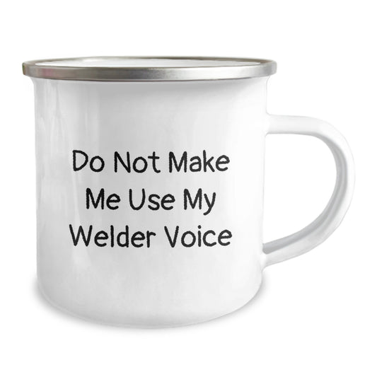 Birthday Gift Welder Camping Mug for Her Present - Image 2