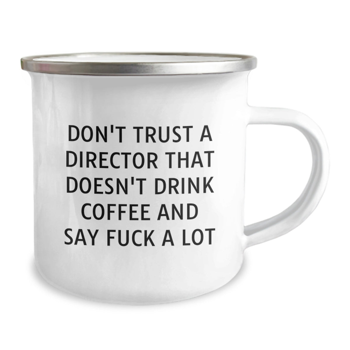 Bold Director Camping Mug Novelty for Friends Birthday Fun Gift - Image 2