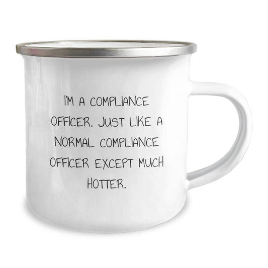 Compliance Officer Funny Camping Mug Gifts for Compliance Officer Friends and Family from Compliance Officer Coworkers - Perfect Graduation Unique Gifts - Image 2