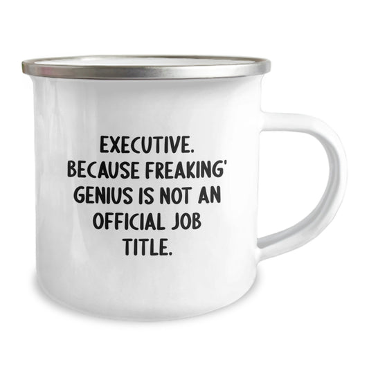 Funny Gifts from Friends for Executive Men - Executive Camping Mug - Unique Graduation Gifts for Him - Executive Gifts, Executive Humor, Funny Mugs, Funny Executive Gifts - Image 2