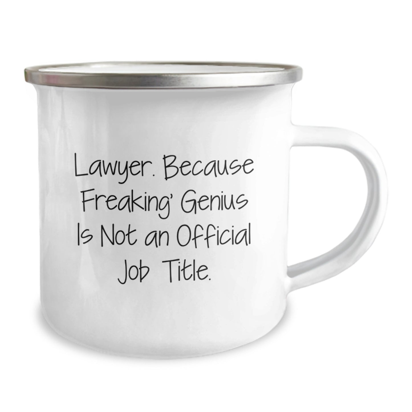 Lawyer Keepsake Camping Mug for Him Birthday Gift - Image 2