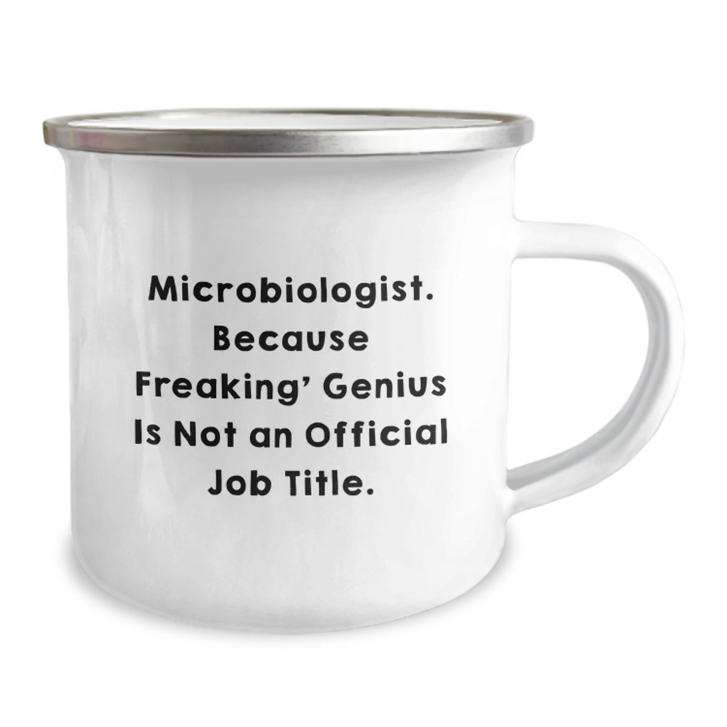 Funny Microbiologist Gifts from Family to Friends for Graduation Unique Present - Camping Mug - Image 2