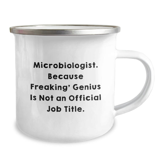 Funny Microbiologist Gifts from Family to Friends for Graduation Unique Present - Camping Mug - Image 2