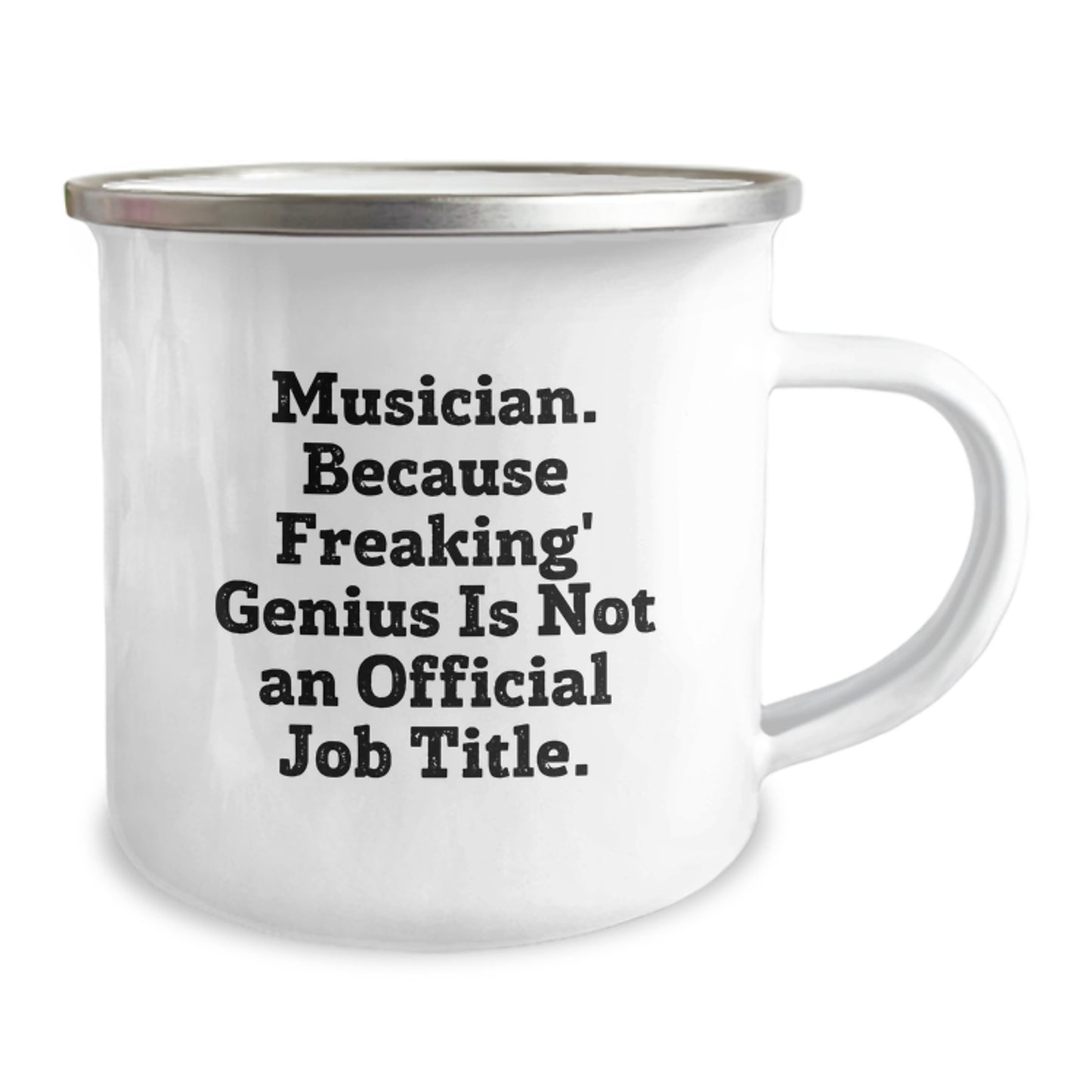 Funny Musician Dad Gifts from Men to Musician Family Members on Mother's Day Unique Camping Mug - Image 2