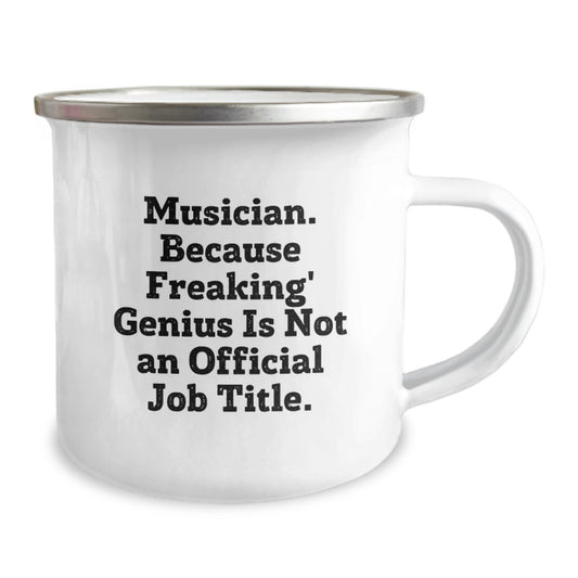 Funny Musician Dad Gifts from Men to Musician Family Members on Mother's Day Unique Camping Mug - Image 2