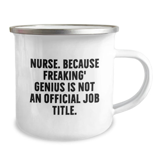 Funny Nurse Gifts for Graduation Unique Camping Mug from Family to Men Women Friends Coworkers - Image 2