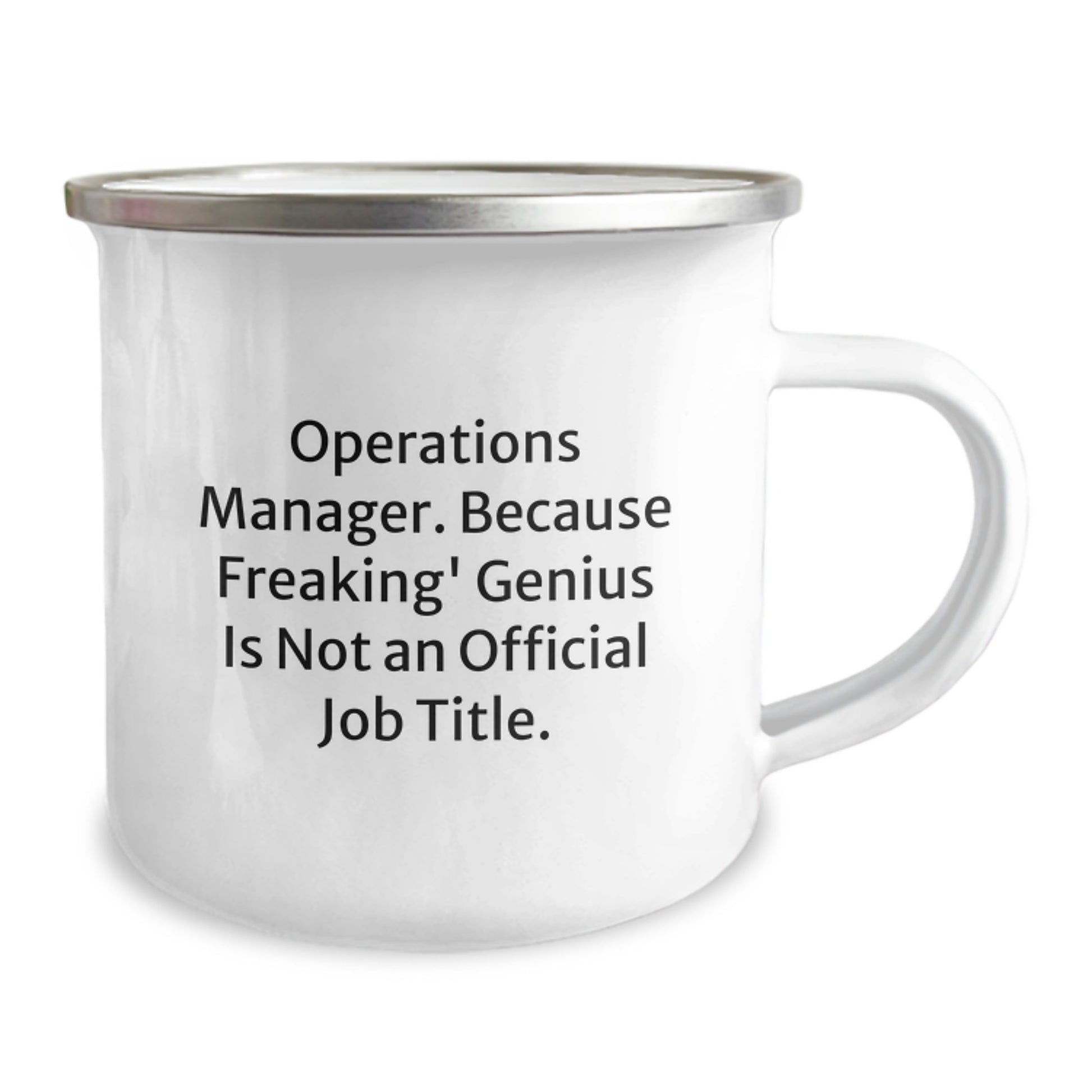 Funny Gifts for Operations Manager, Graduation Unique Gifts from Friends to Operations Manager, Camping Mug with Operations Manager Quote - Image 2