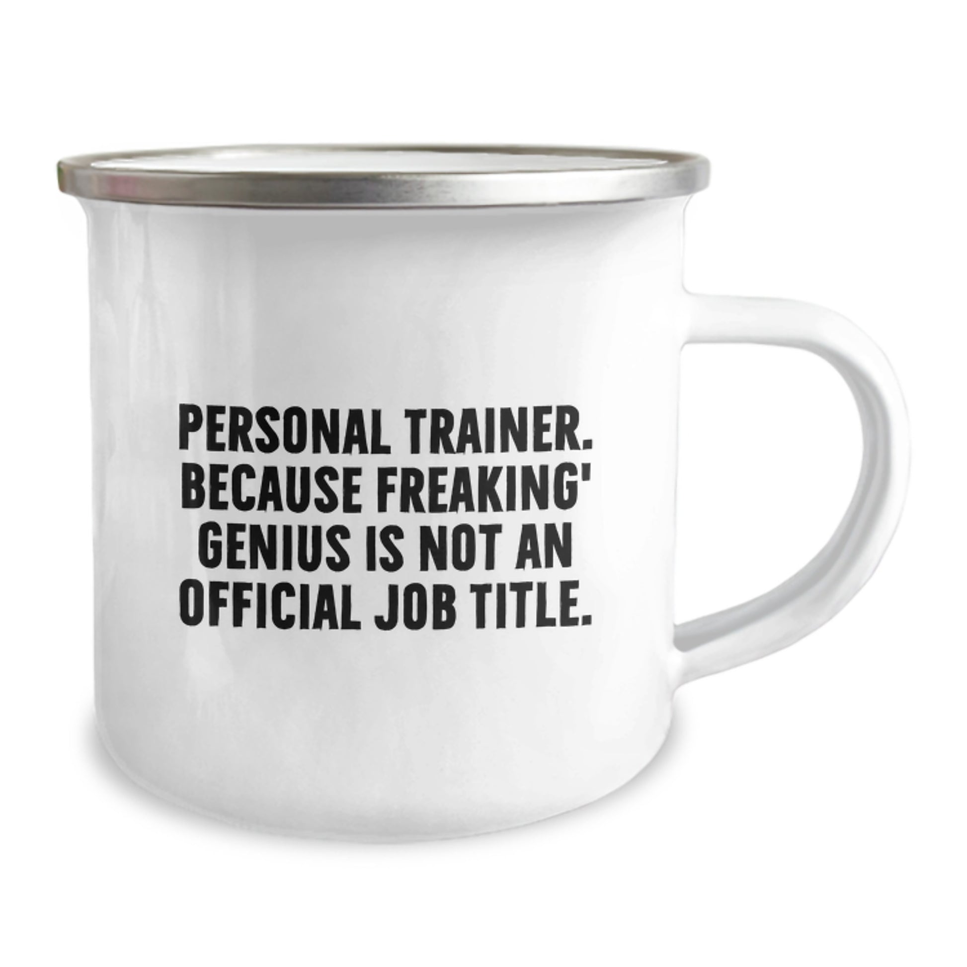 Personal Trainer Keepsake Camping Mug for Him Birthday Gift - Image 2