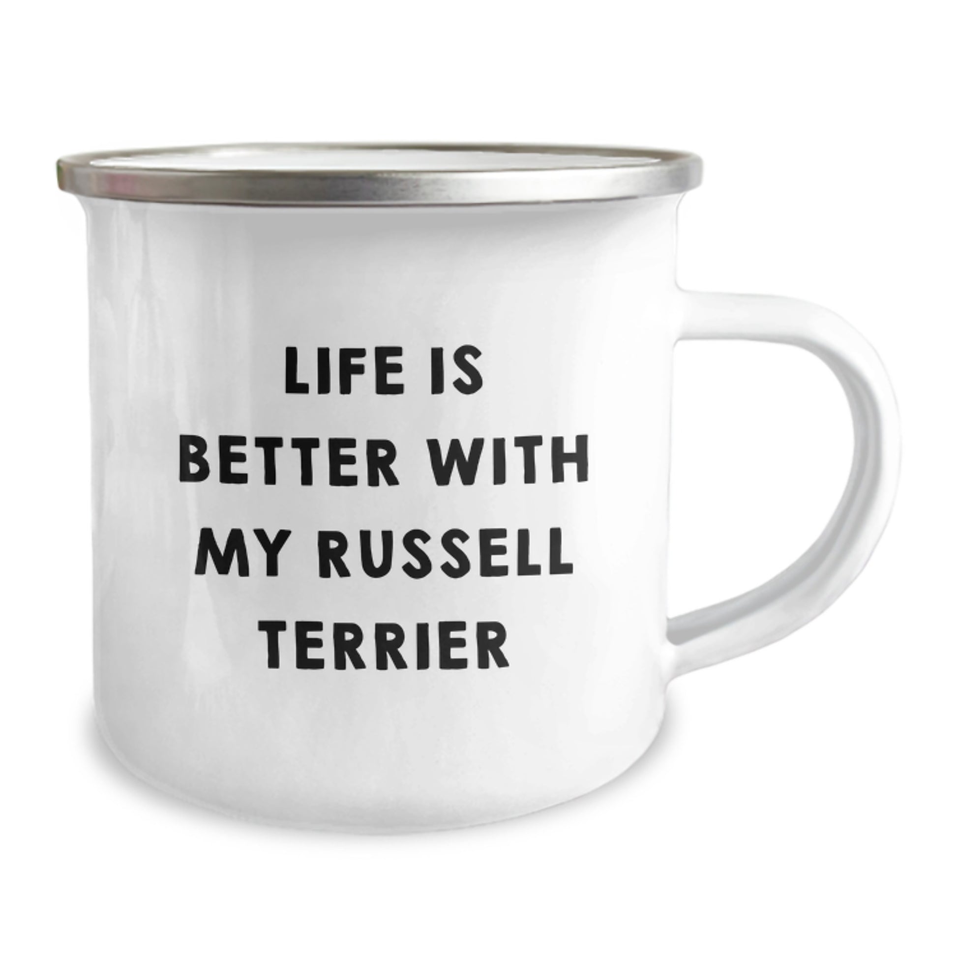 Russell Terrier Keepsake Durable Camping Mug for Him Birthday Gift - Image 2
