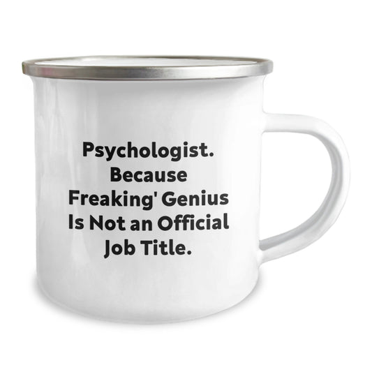 Funny Psychologist Gifts from Men to Friends - Camping Mug for Graduation Unique - Image 2