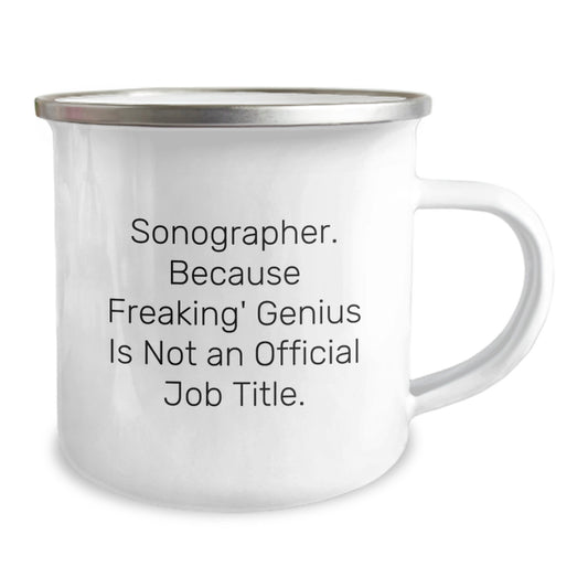 Sonographer Keepsake Camping Mug for Him Graduation Unforgettable Gift - Image 2