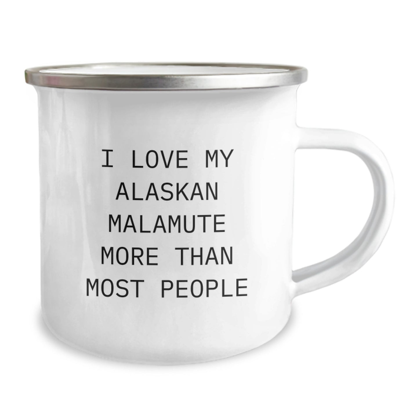 Camping Mugs for Alaskan Malamute Dog Lovers Funny Quote Birthday Unique Gifts from Friends and Family - Image 2