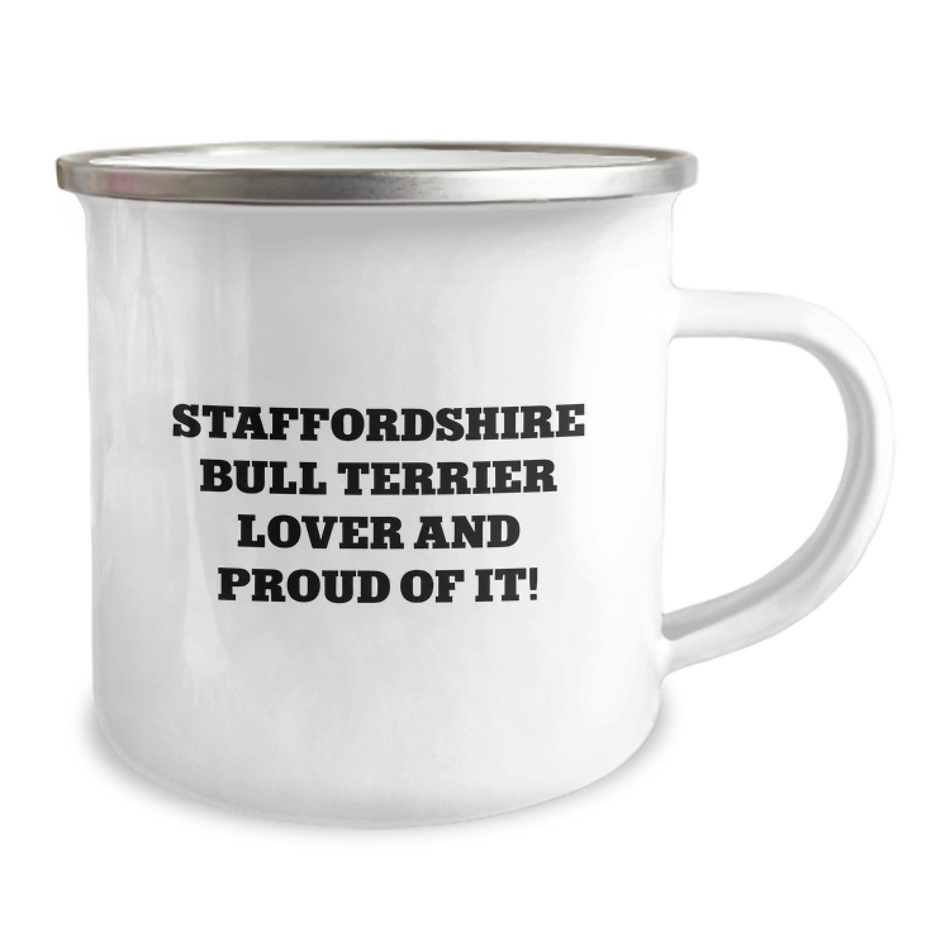 Staffordshire Bull Terrier Dog Lover Gifts from Friends and Family, Funny Quote Valentine's Unique Mugs for Staffordshire Bull Terrier Dog Lovers, 12 oz Stainless Steel - Image 2