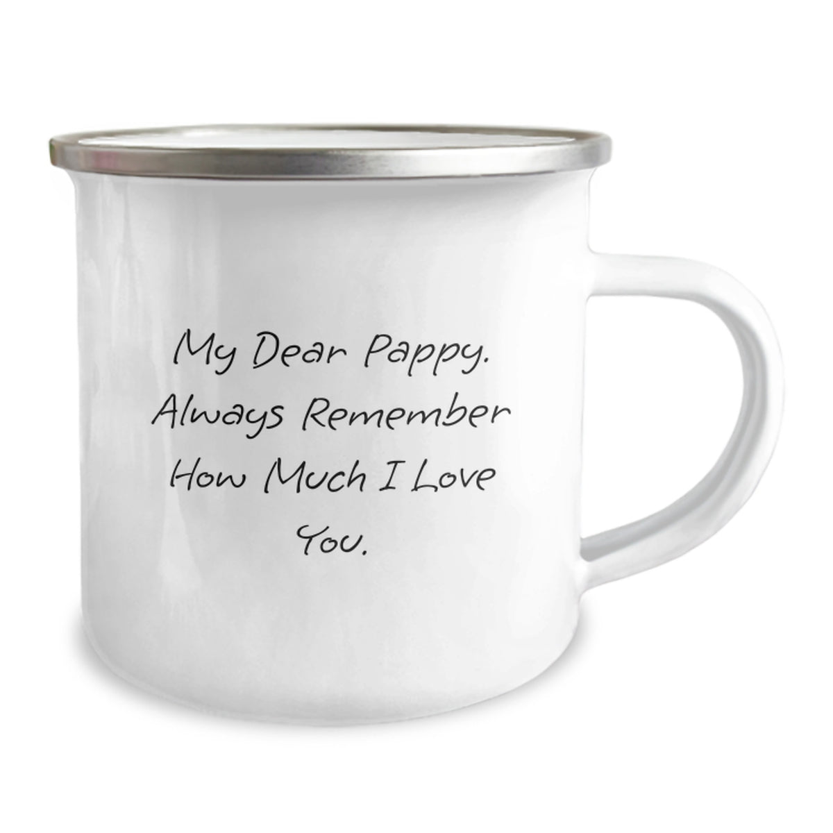 Pappy Camping Mug Gift for Him - Sentimental Keepsake, My Dear Pappy - Image 2