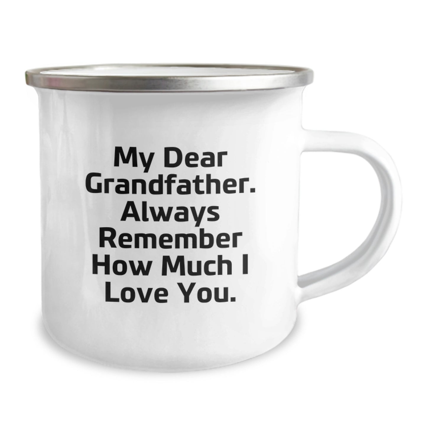 Grandfather Keepsake Camping Mug Graduation Gift for Him - Image 2