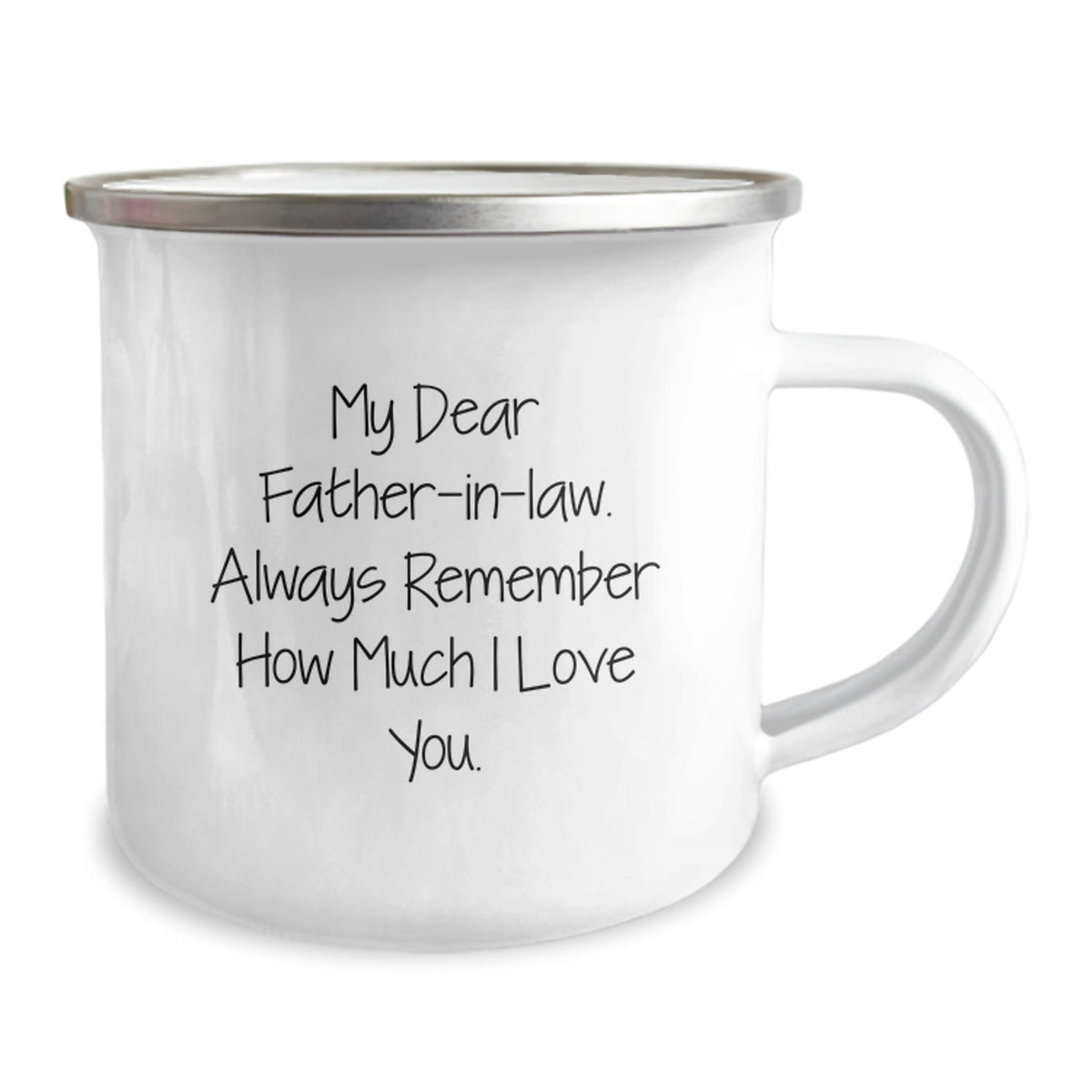 Father-in-Law Camping Mug Gift Sentimental Keepsake for Him - Image 2