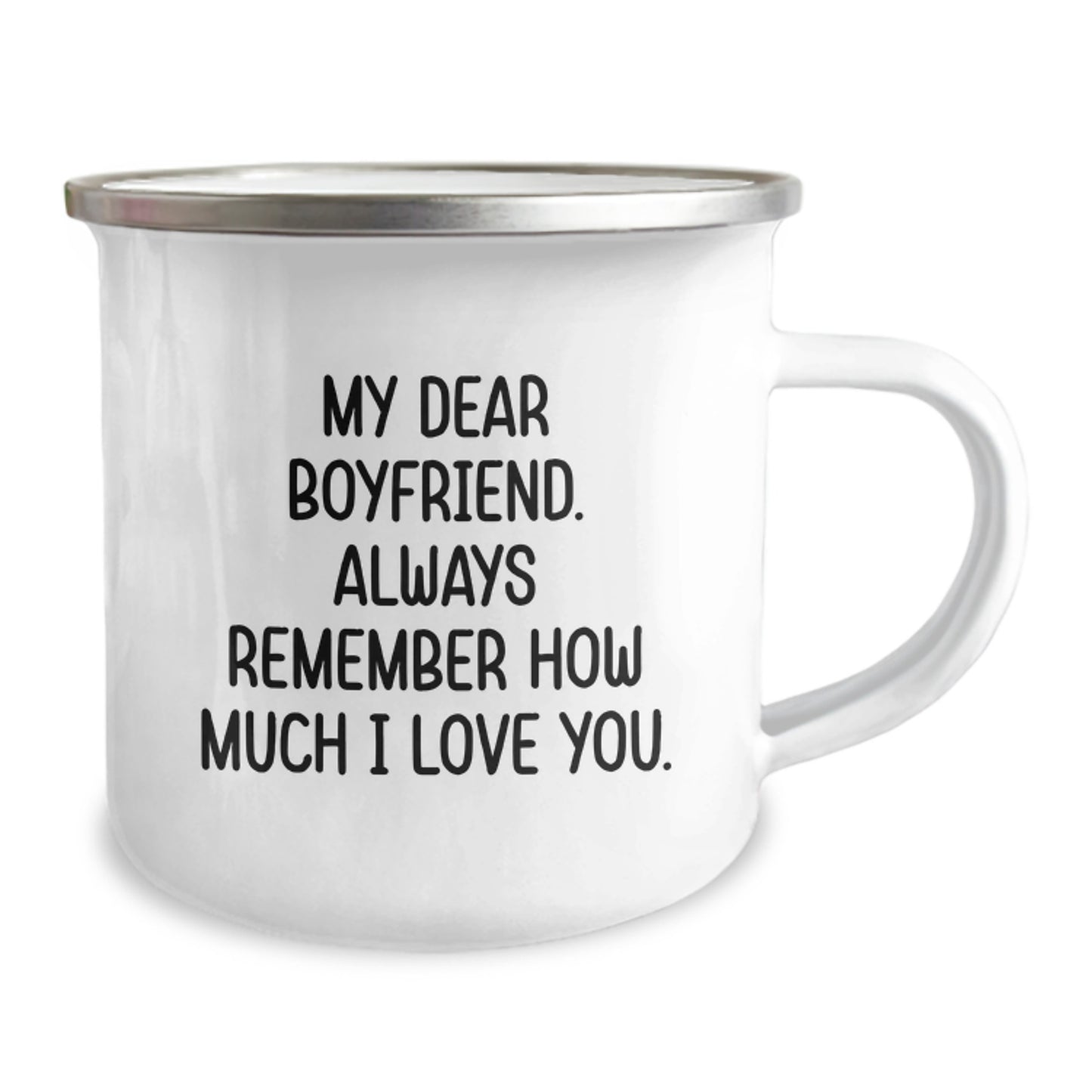 Boyfriend Keepsake Camping Mug for Him Birthday Gift With Love - Image 2