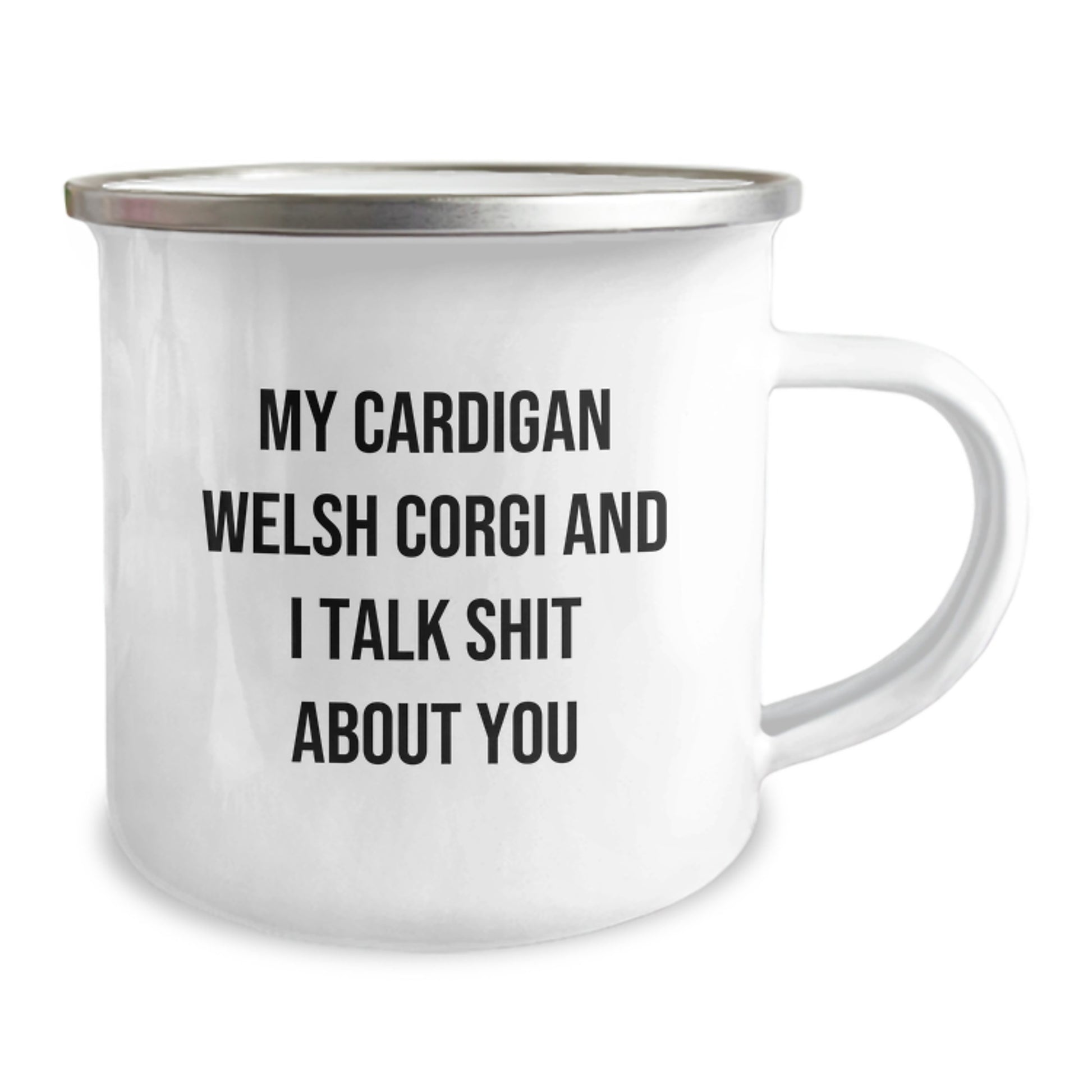 Birthday Gift for Her Cardigan Welsh Corgi Camping Mug Present - Image 2