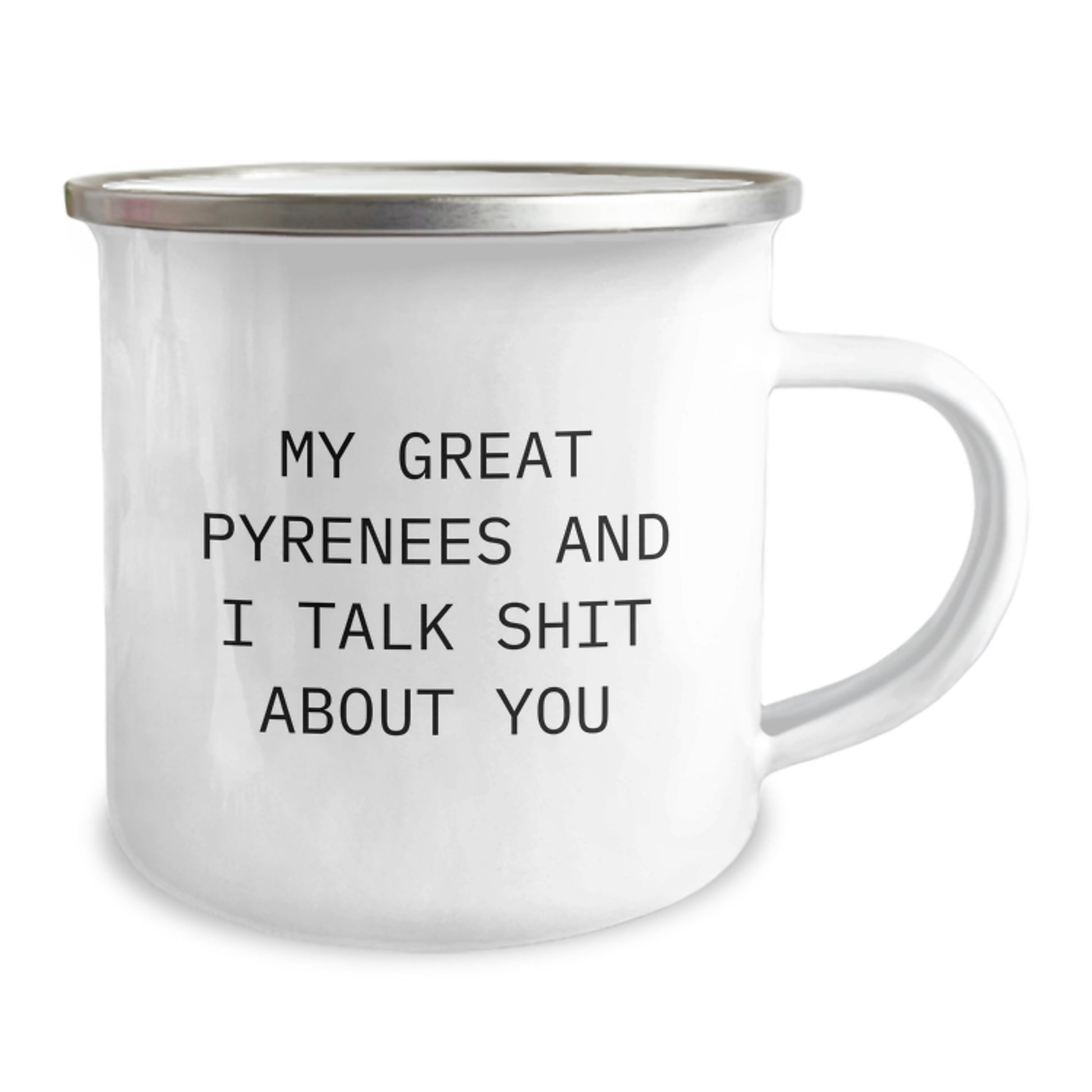 Great Pyrenees Keepsake Camping Mug for Him Surprise Birthday Gift - Image 2