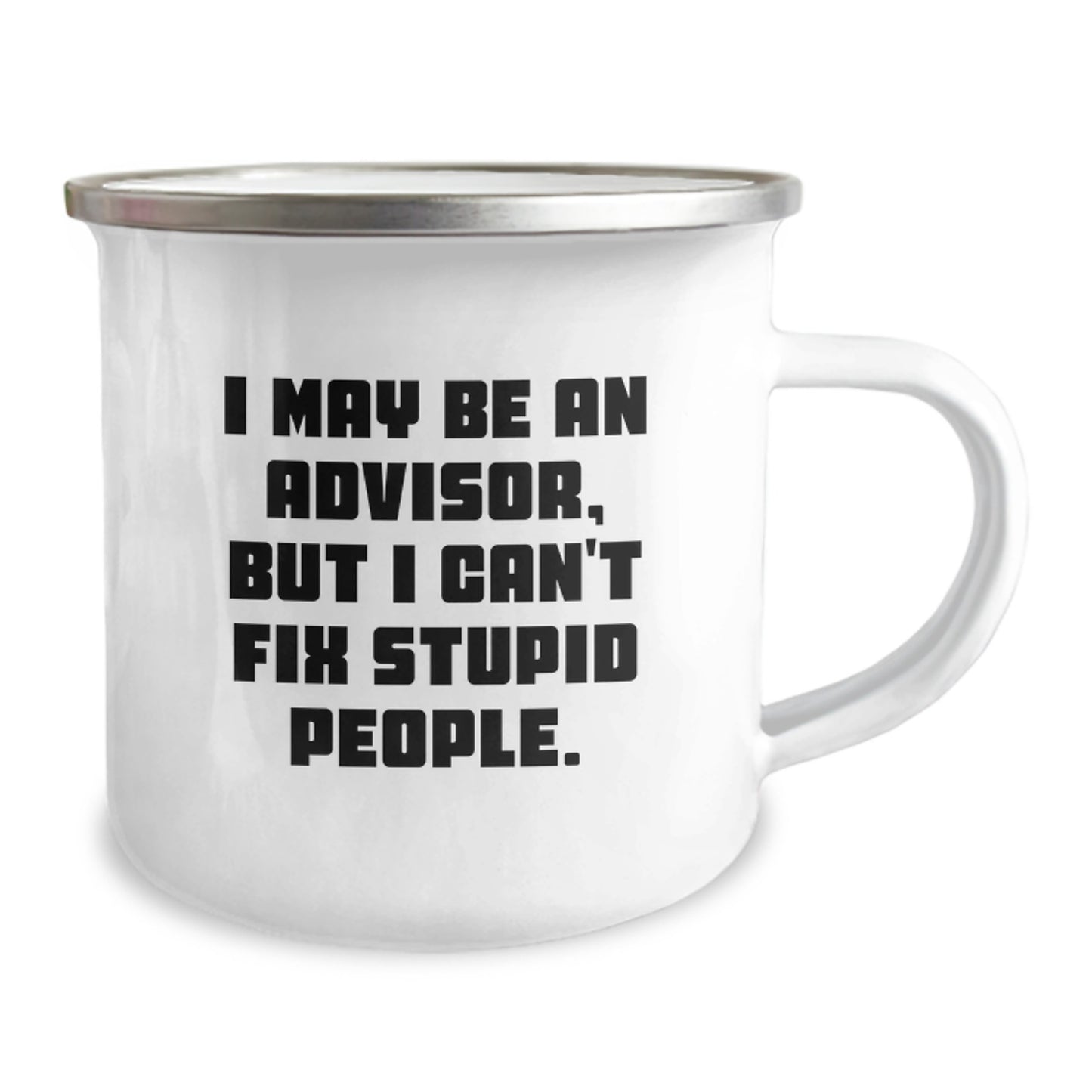 Advisor Keepsake Camping Mug for Him Birthday Gift with Enamel Finish 12 - Image 2