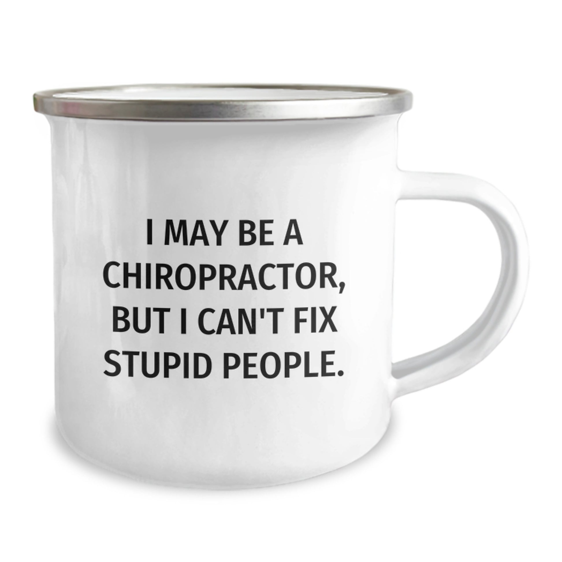 Chiropractor Keepsake Camping Mug for Him Surprise Birthday Gift - Image 2