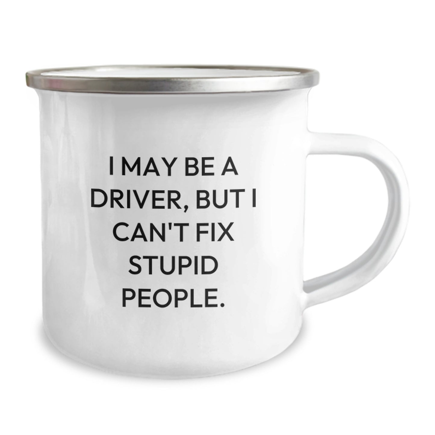 Driver Keepsake Camping Mug Birthday Gift for Him with Witty Quote - Image 2