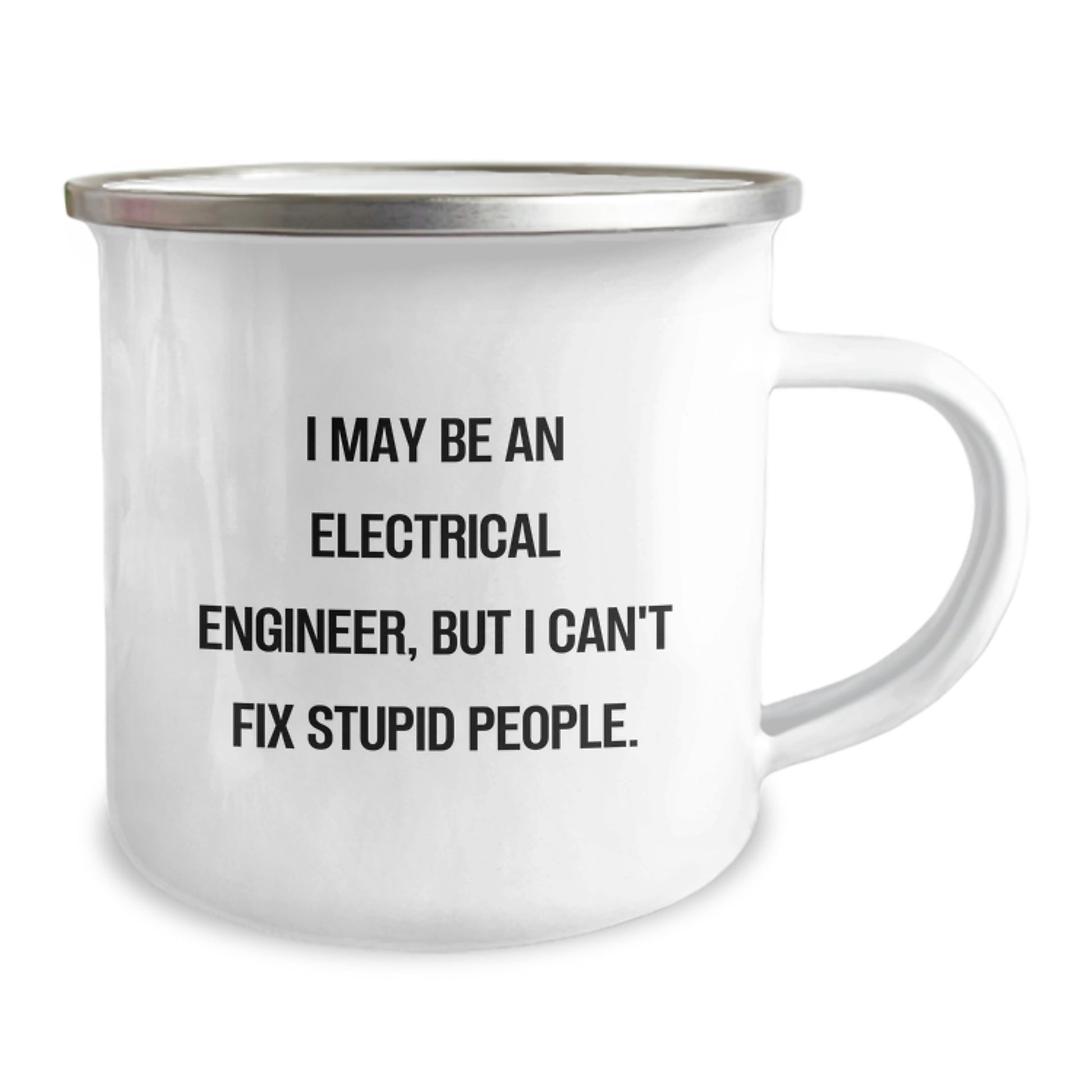 Electrical Engineer Camping Mug Idea for Coworkers Birthday Gift - Image 2