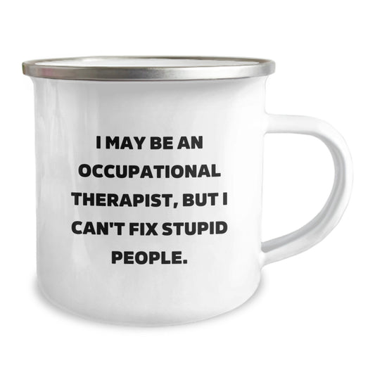 Occupational Therapist Keepsake Camping Mug for Him Birthday Gift - Image 2