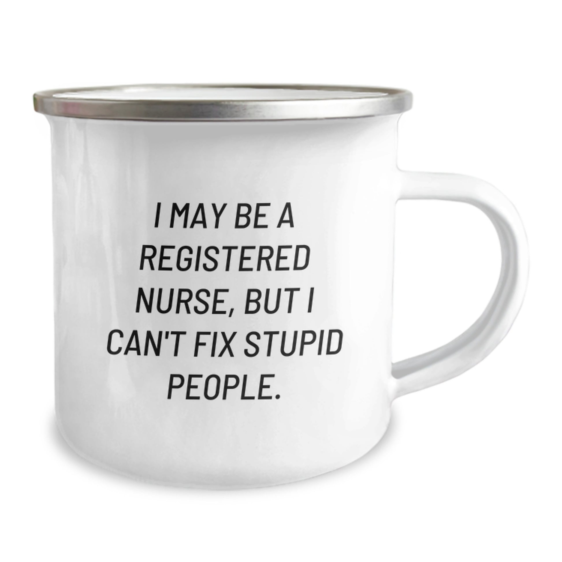 Registered Nurse Keepsake Camping Mug for Him Birthday Gift - Image 2