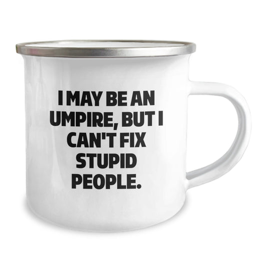 Funny Umpire Gifts from Family Men Umpire Enthusiasts on Mother's Day Unique Camping Mug for Umpire Friends - Image 2