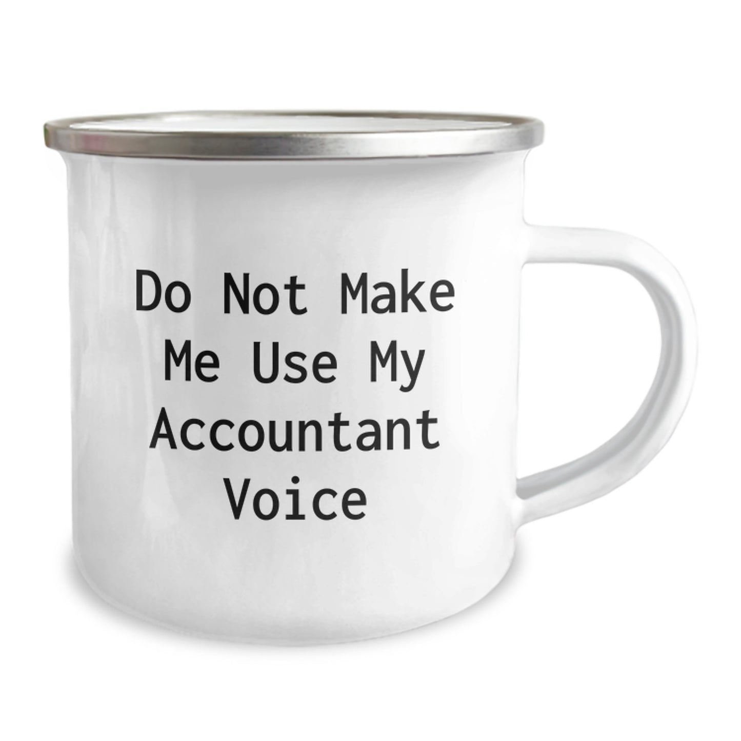 Accountant Keepsake Camping Mug for Him Stainless Birthday Gift - Image 2