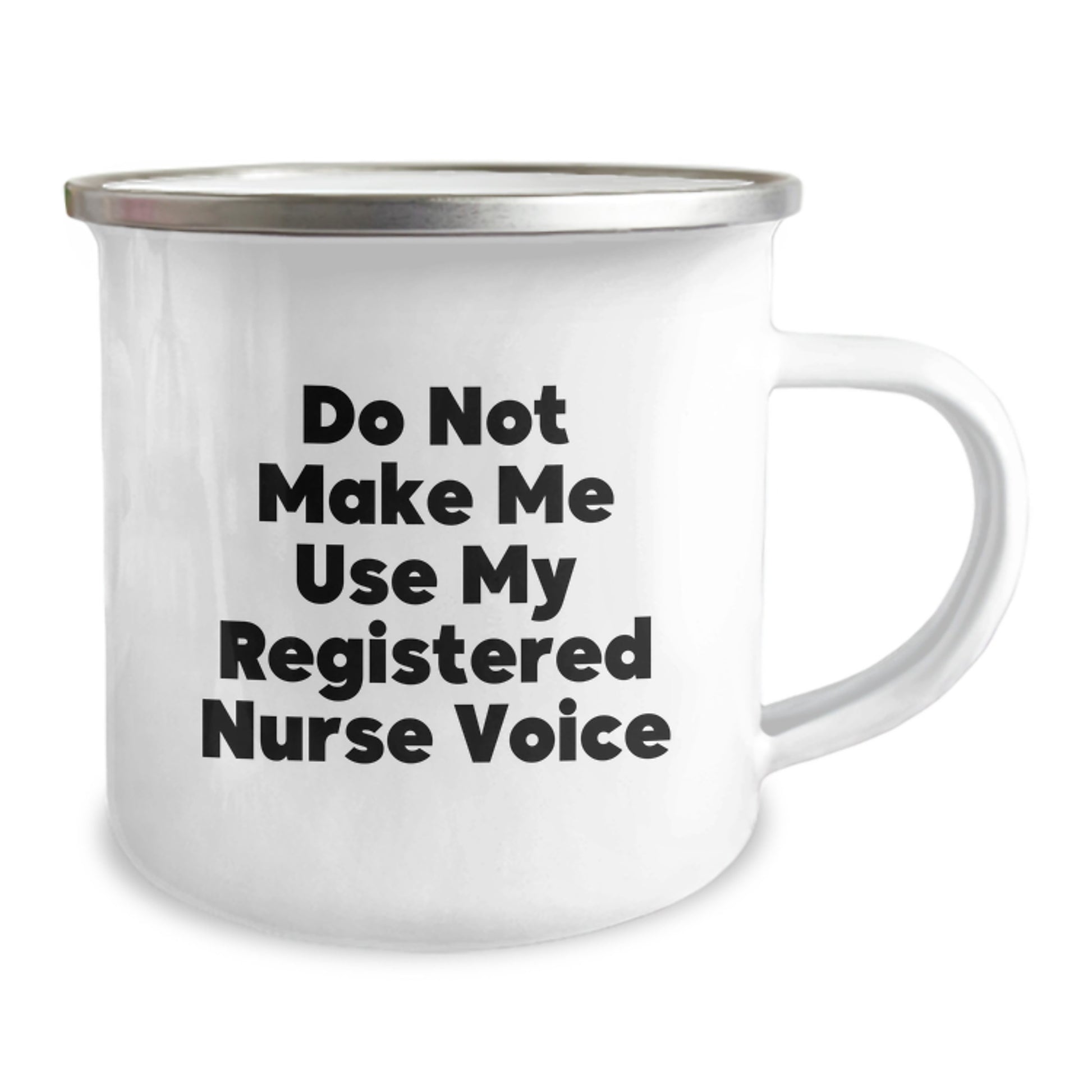 Sassy Registered Nurse Camping Mug Novelty Birthday Gift for Friends - Image 2
