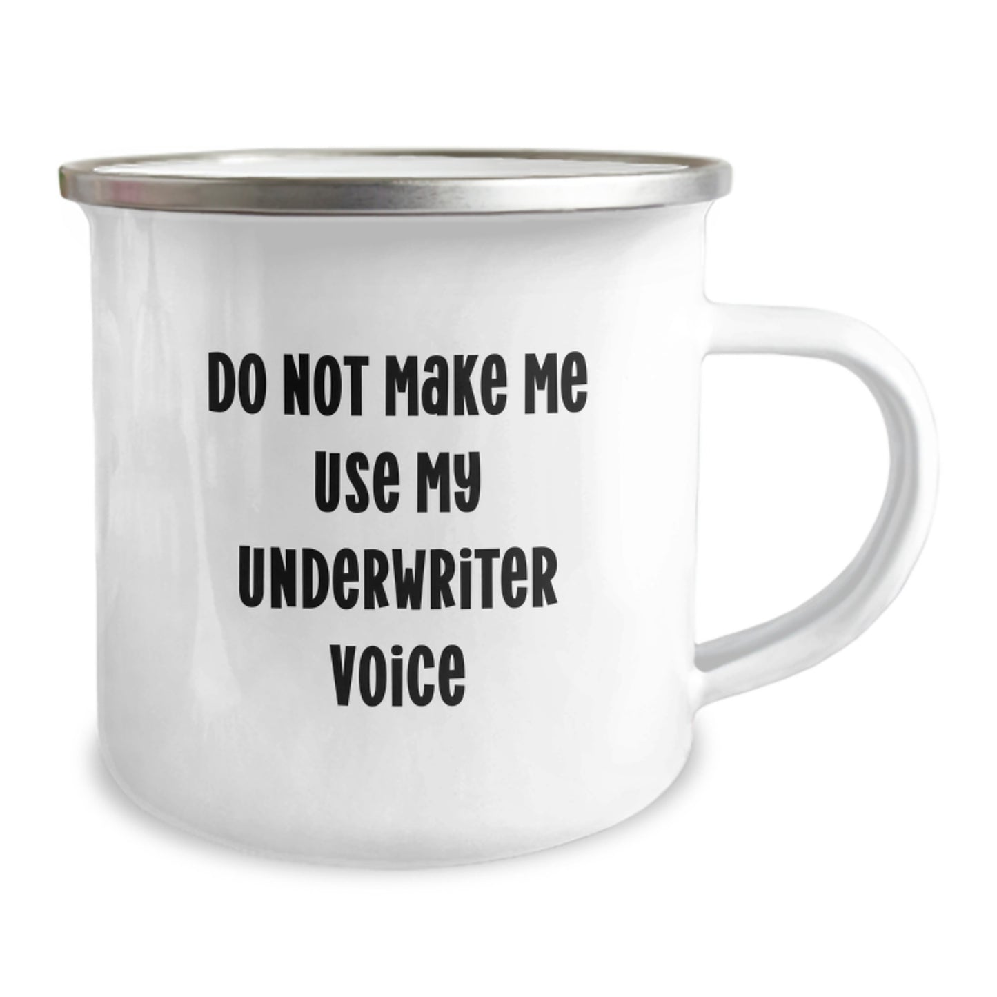 Underwriter Camping Mug Idea for Coworkers Office Birthday Gift - Image 2