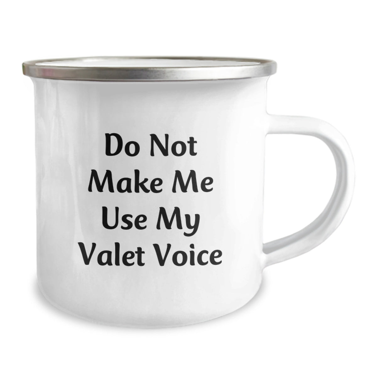Funny Valet Gifts from Friends for Valet, Do Not Make Me Use My Valet Voice Birthday Unique Gifts for Him, Camping Mug for Outdoor Adventures - Image 2