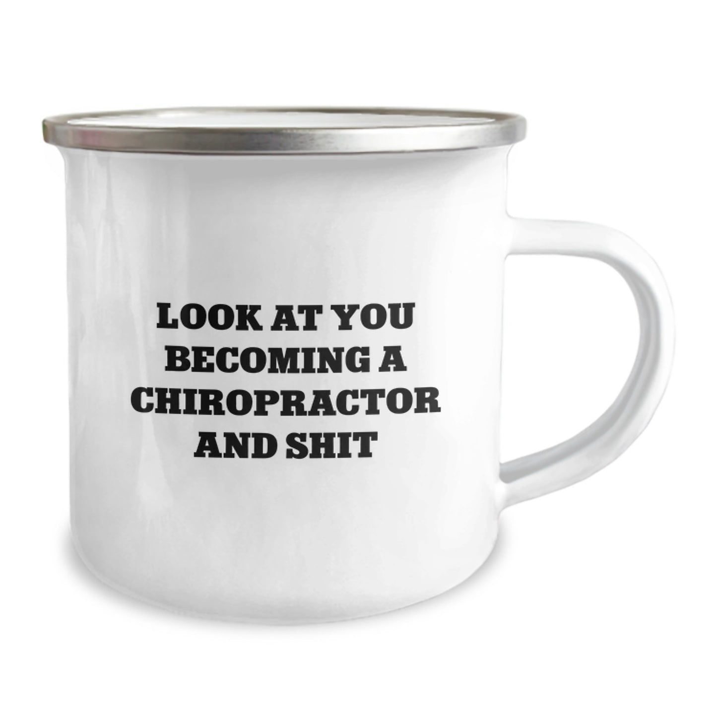 Chiropractor Keepsake Camping Mug for Him Birthday Gift Stainless Steel - Image 2