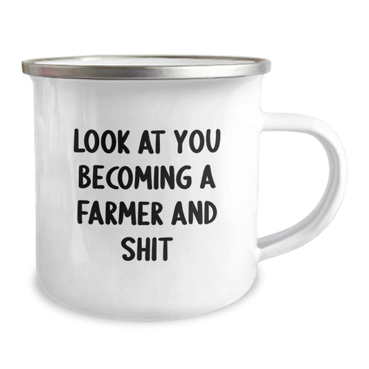 Funny Farmer Gifts from Friends and Family, Perfect for Mother's Day Unique Gifts, Camping Mug - Image 2