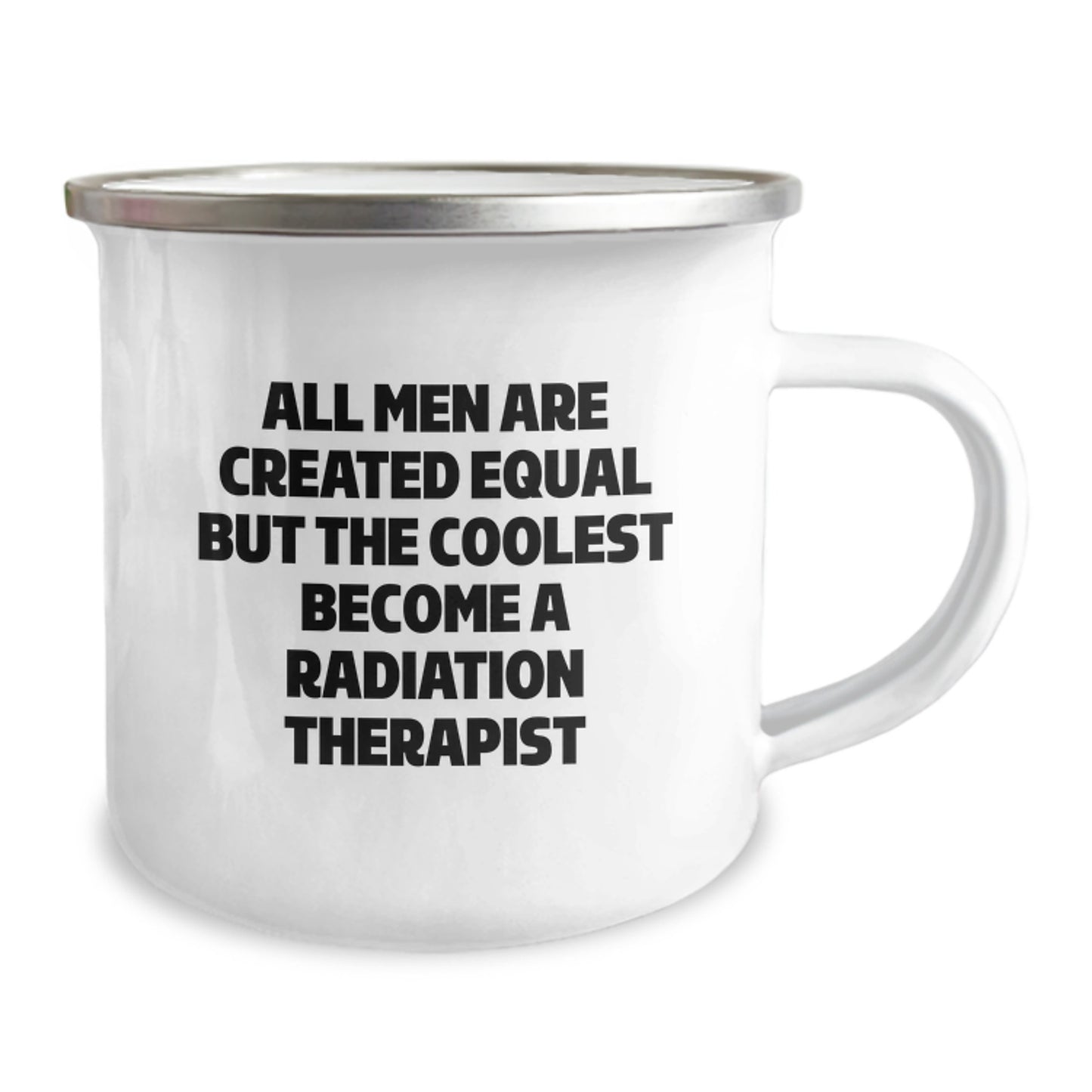 Funny Radiation Therapist Gifts, Unique Father's Day Unique Gifts for Radiation Therapist Men, Coolest Camping Mug for Dad - Image 2