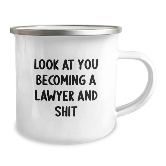 Lawyer Keepsake Camping Mug for Him Official Stainless Graduation Gift - Image 2