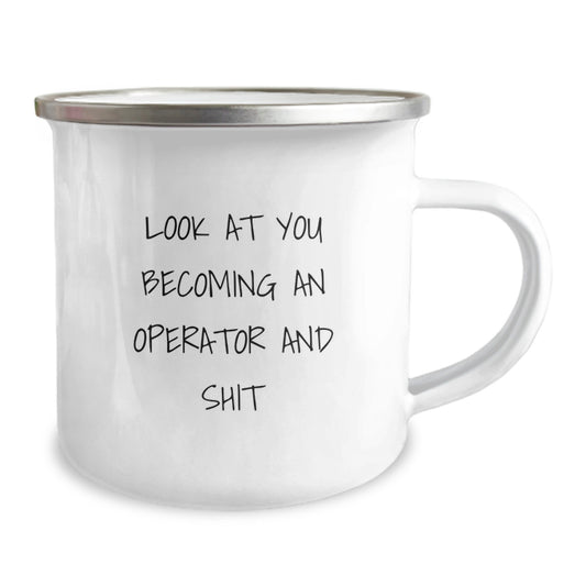 Funny Operator Gifts for Mom - Camping Mug with Inspirational Quote - Get Her the Ideal Gift Ideas for Mother's Day, Gifts from Men, Women, Friends, Coworkers, or Family - Image 2